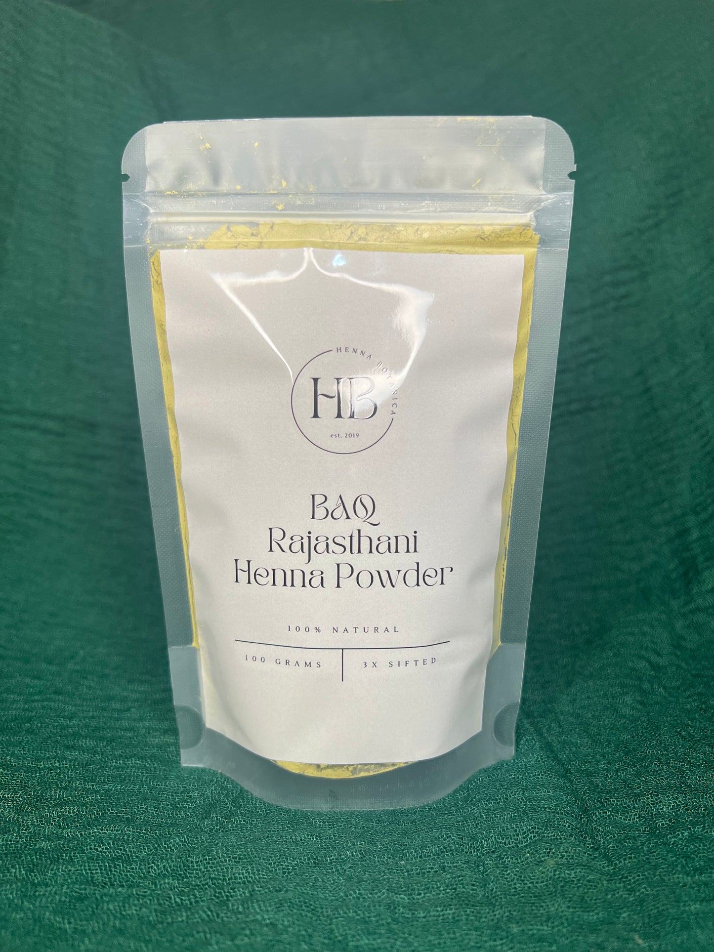 BAQ Rajasthani Henna Powder - 100 grams