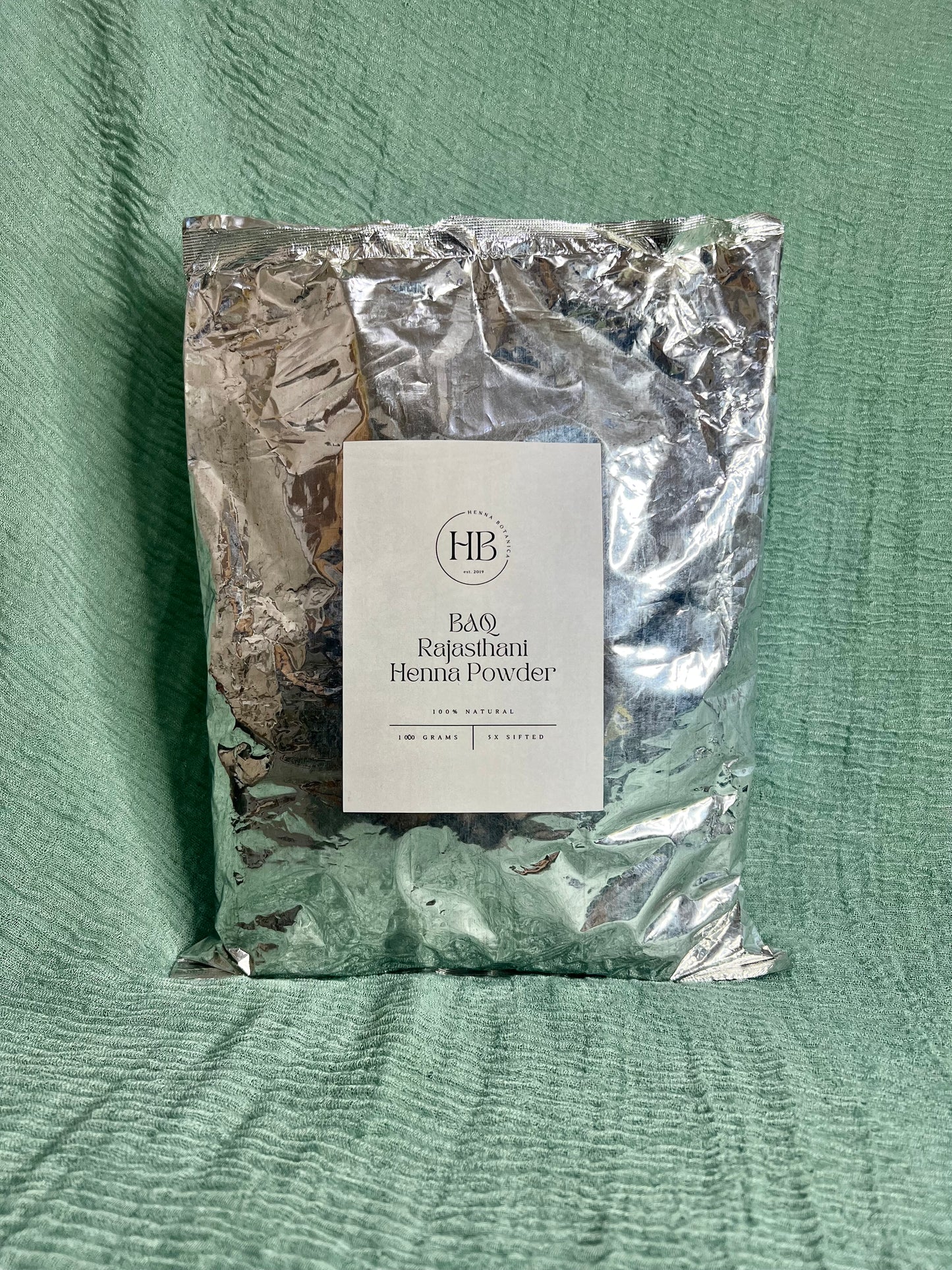 Bulk BAQ Rajasthani Henna Powder - 1 kg