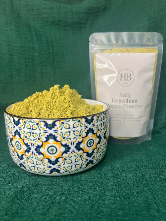 BAQ Rajasthani Henna Powder - 100 grams